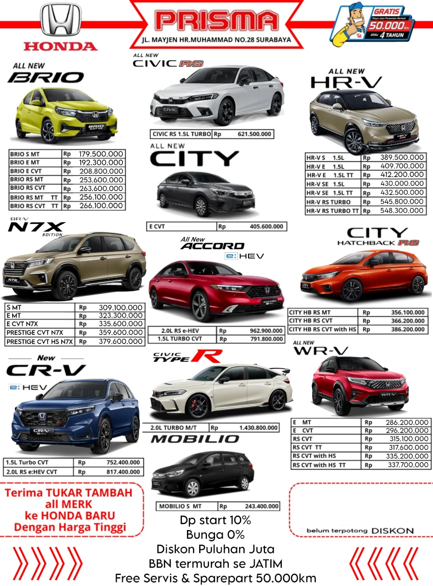 daftar-harga-terbaru-mobil-honda-surabaya-per-juli-2024